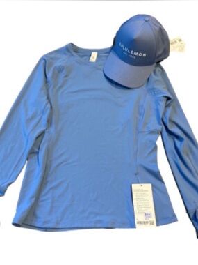 Lululemon PREP BLUE BUNDLE - It’s Rulu Long Sleeve + The All Days SnapBack Hat